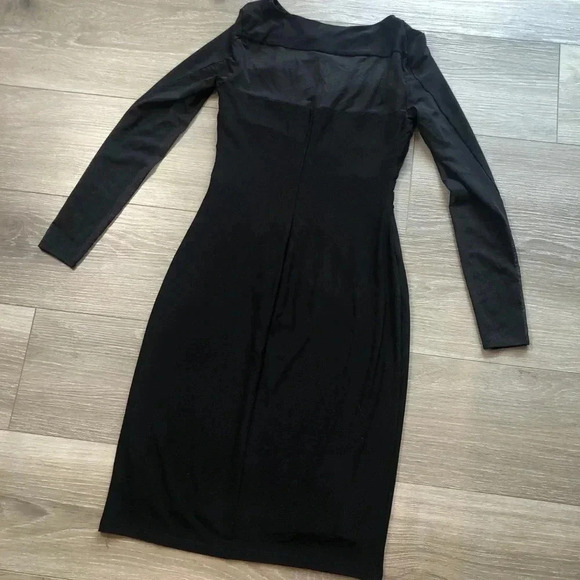 Lauren Ralph Lauren Dress Green Label Black Dress Size 2 - Picture 12 of 14